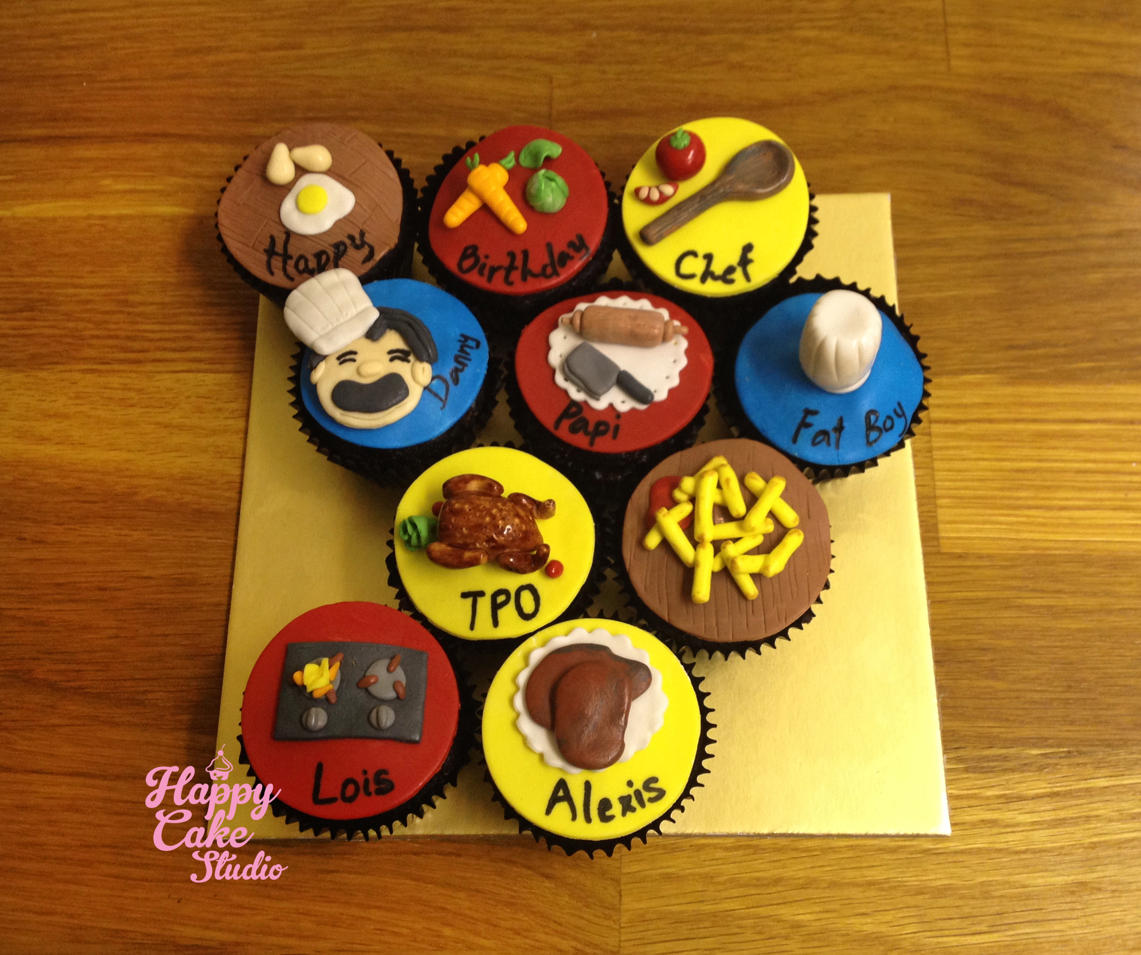Chef Cupcakes! | Happy Cake Studio