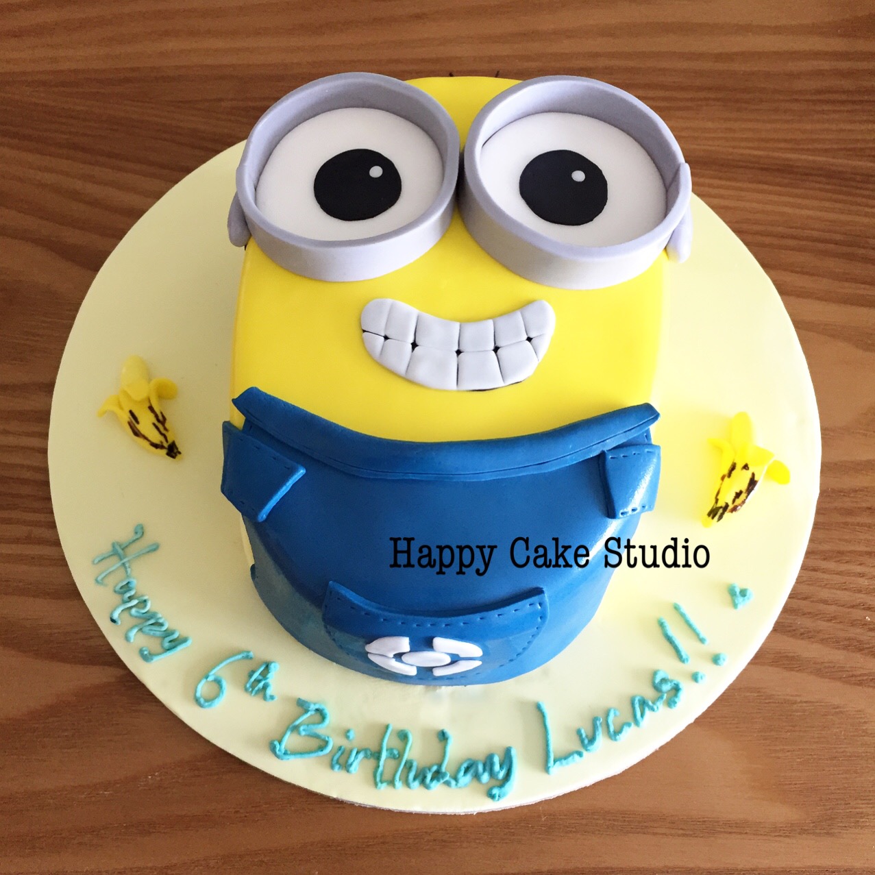 Minion Cake for Lucas's 6th Birthday!